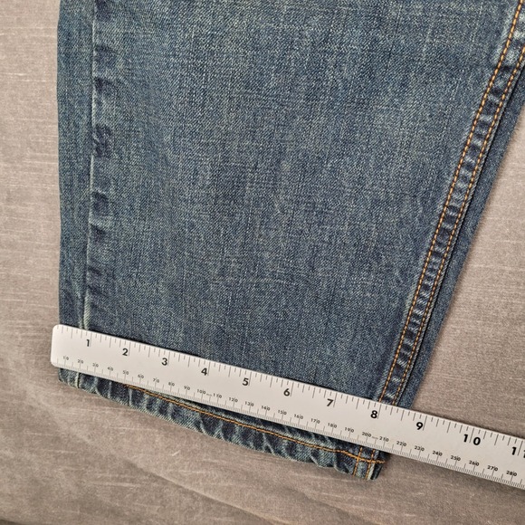 Harley Davidson Y2K Mens Jeans 36 x 29 Blue Denim - Picture 4 of 11